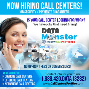 NOW HIRING FOR CALL CENTERS