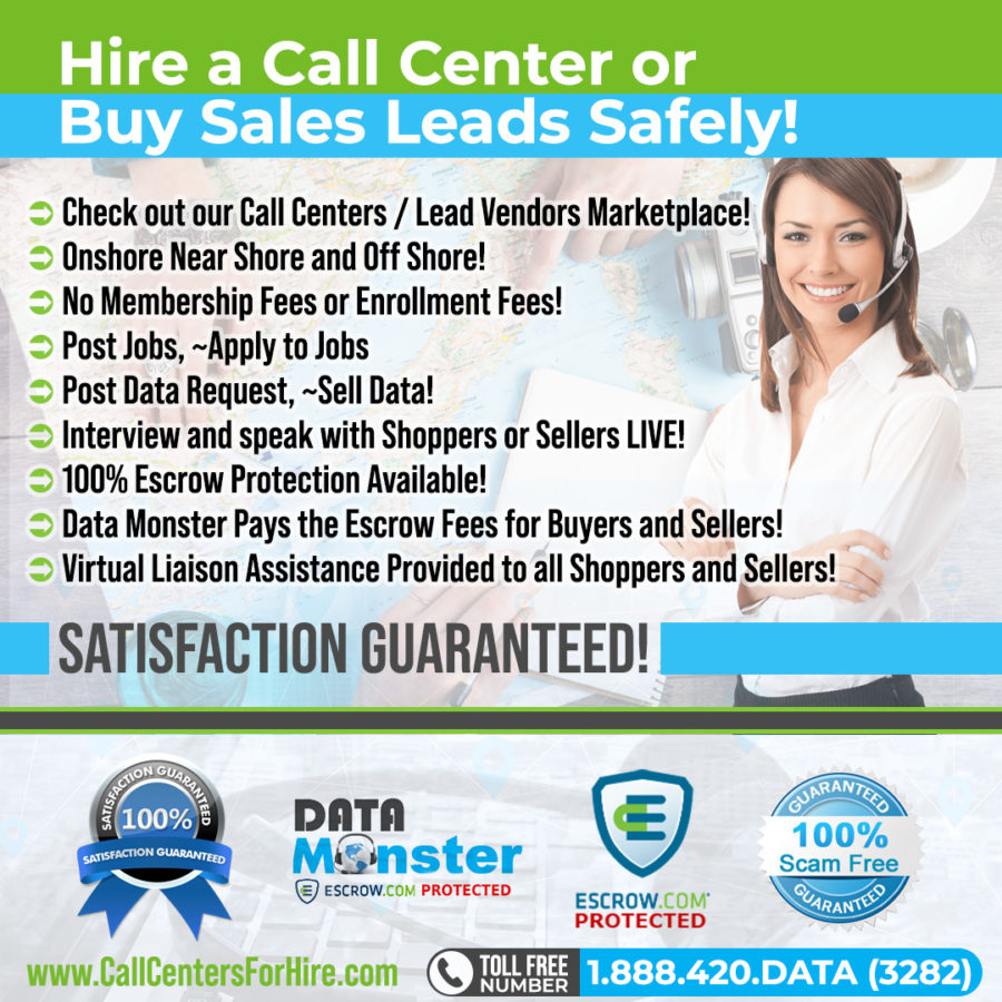 Buy and Sell Call Center Services